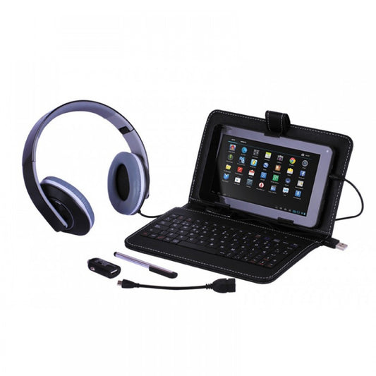 Headphones LASER Tablet Accessories Pack 5-In-1: Complete Tablet Essentials MID-6IN1PACK1