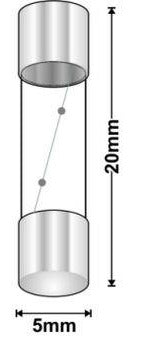 Fuse M205 3.15a Slow Blow TBX3.15