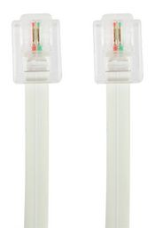 Telephone Lead Rj12 Plug To Rj12 Plug 6p2c 150mm TC10IVY