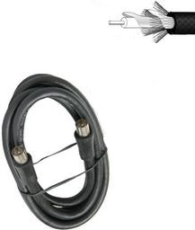 Flylead RG6Q 75ohm PAL Plug-PAL Plug 5m TVL125B