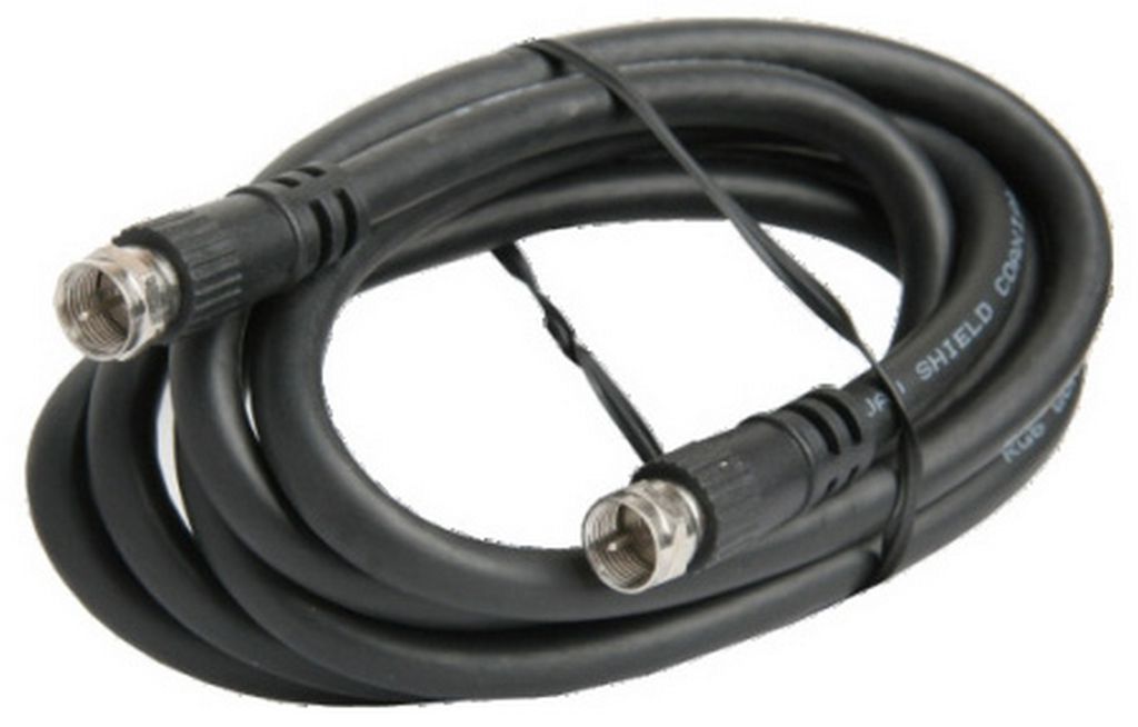 Flylead RG6Q 75ohm F Plug-f Plug 3m TVL153B