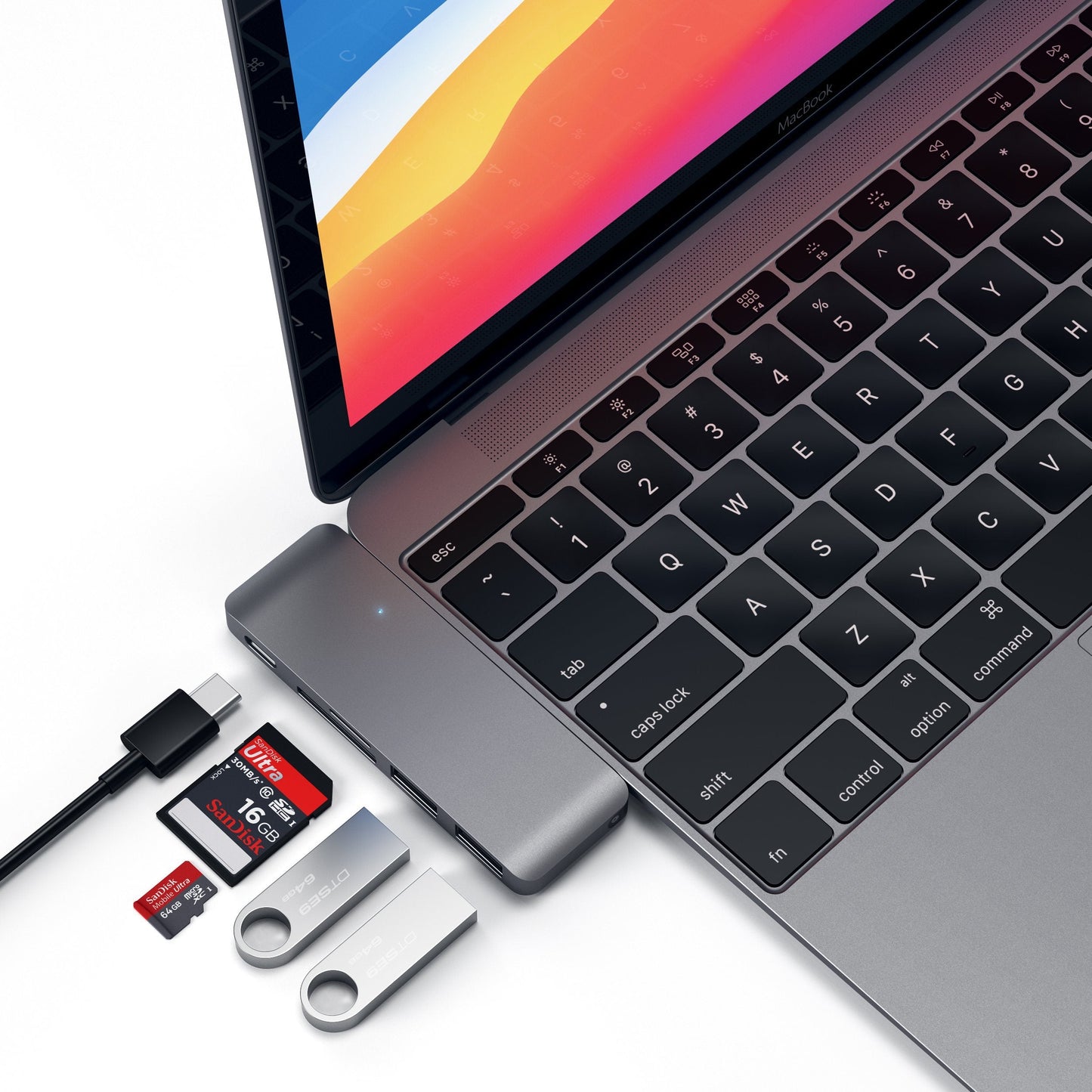 Satechi USB-C USB Pass Through Hub ST-TCUPM