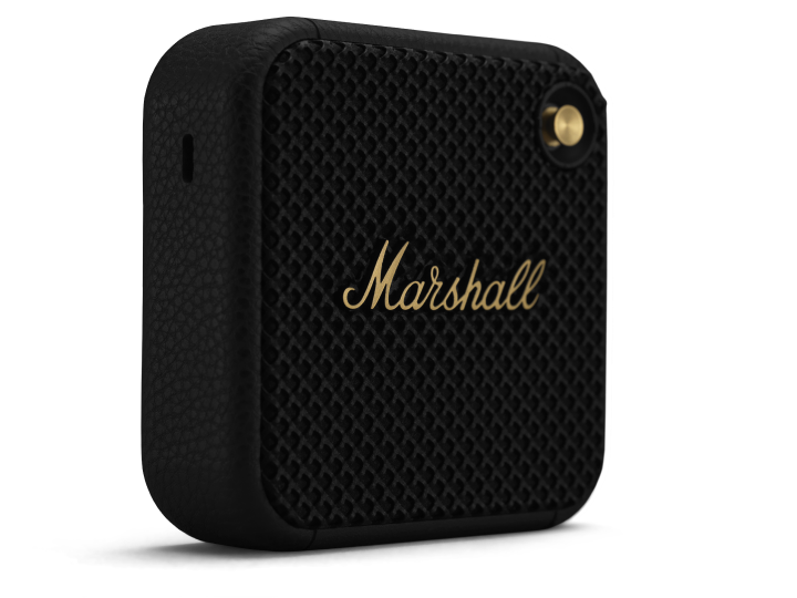 Marshall Willen Bluetooth Portable Bluetooth Speaker Black & Brass 251488