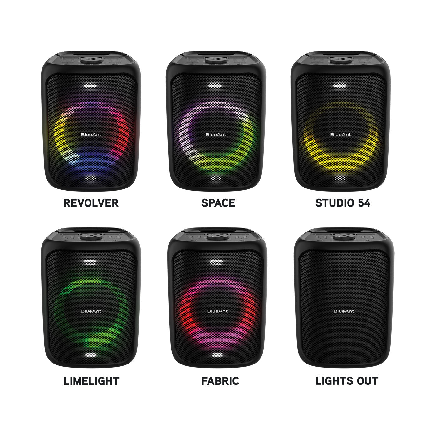 Blueant Portable Bluetooth Party Speaker Black X5-BK