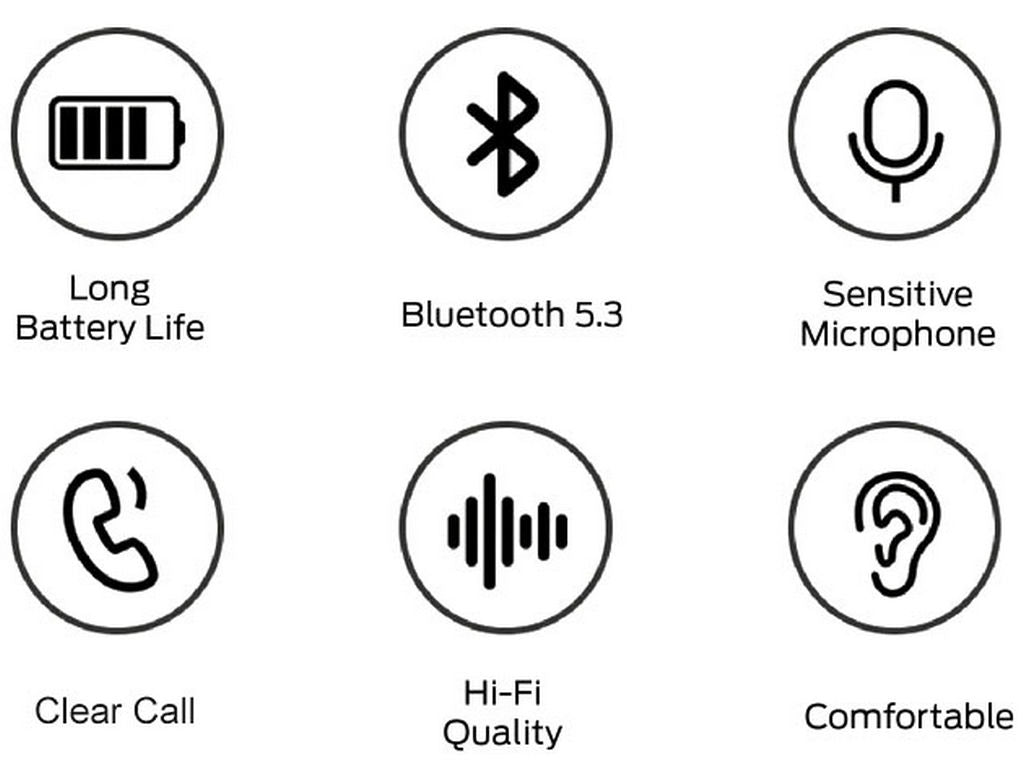 Headphones Monster Headphones Bluetooth V5.3 Around Ear XKH01