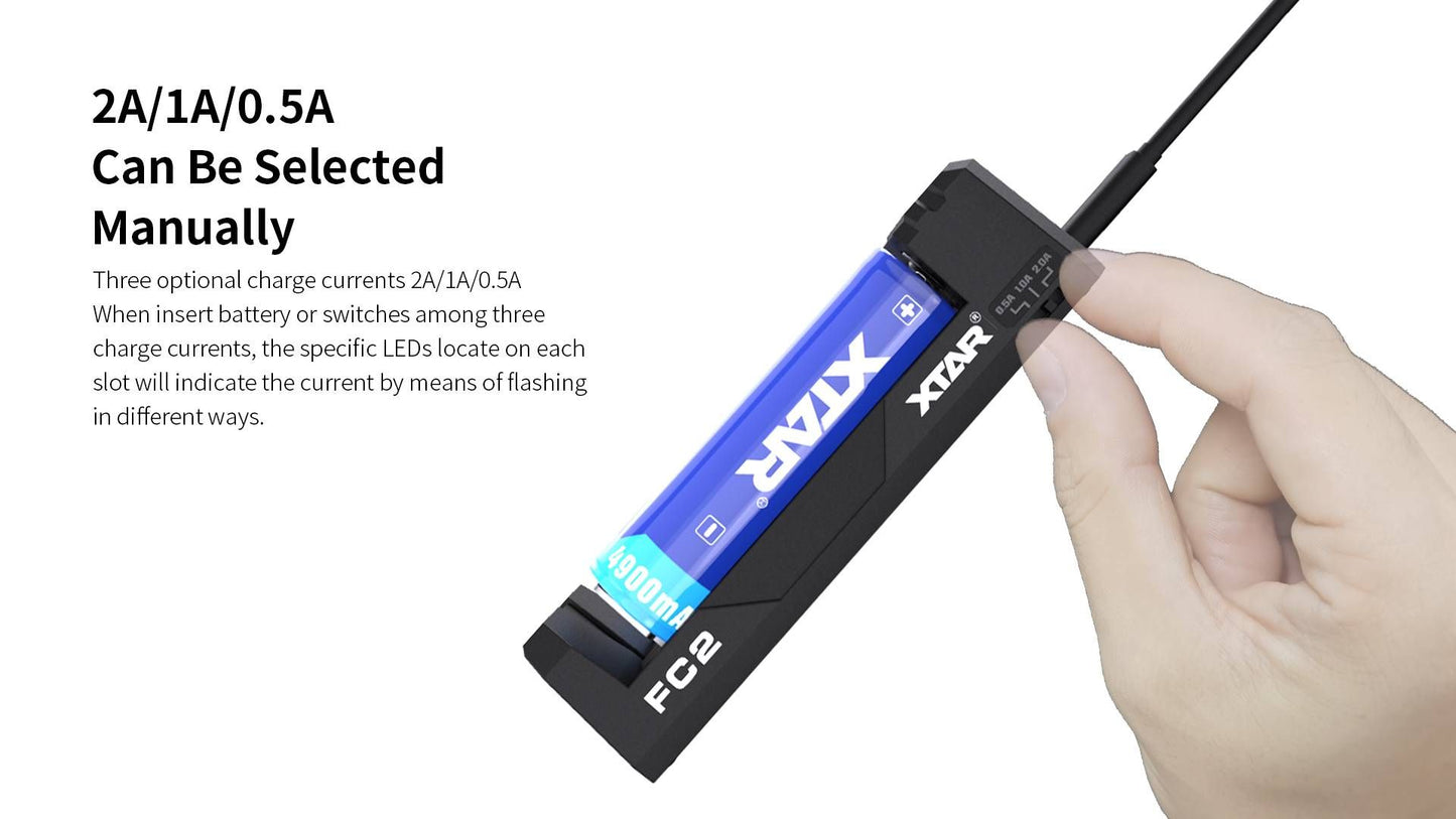 Xtar Battery Charger Li-ion Dual Channel FC2