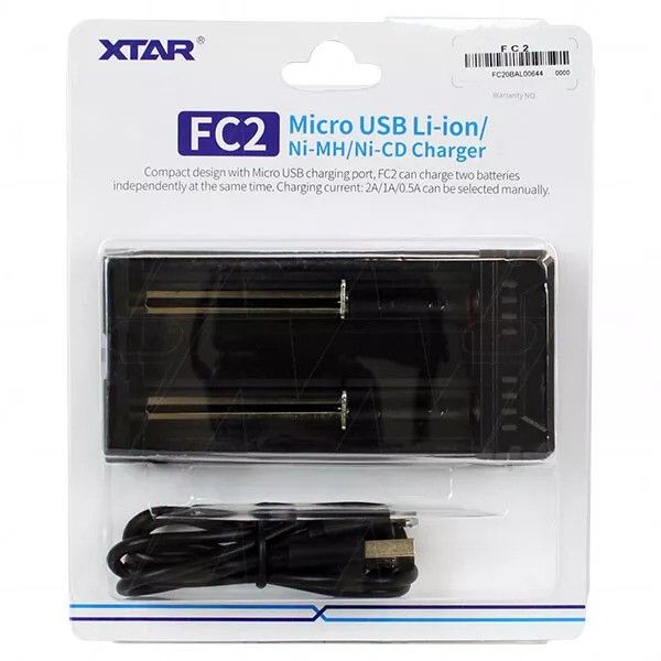 Xtar Battery Charger Li-ion Dual Channel FC2