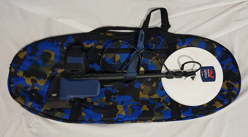 Detector Bag with Pockets - Prospector Blue CAMO 126032