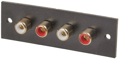 Socket 4 Way Phenolic Gold Plated PA0266