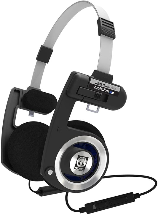 Headphones Koss Porta Pro Wireless Bluetooth Headphones with in-line Mic & Remote On-Ear PORTAPROBT