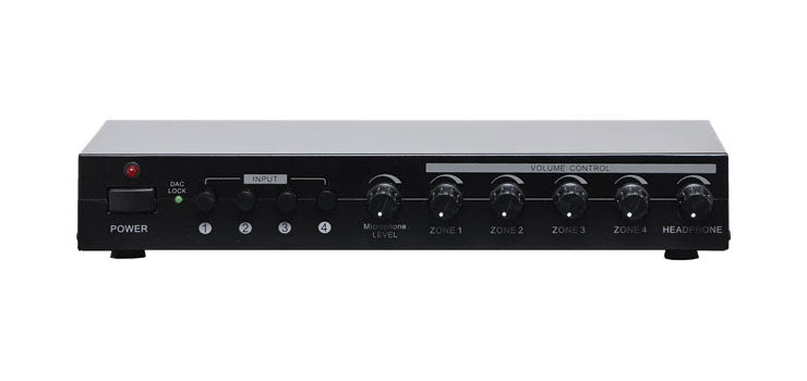 4 Input 4 Zone 30W Stereo Amplifier