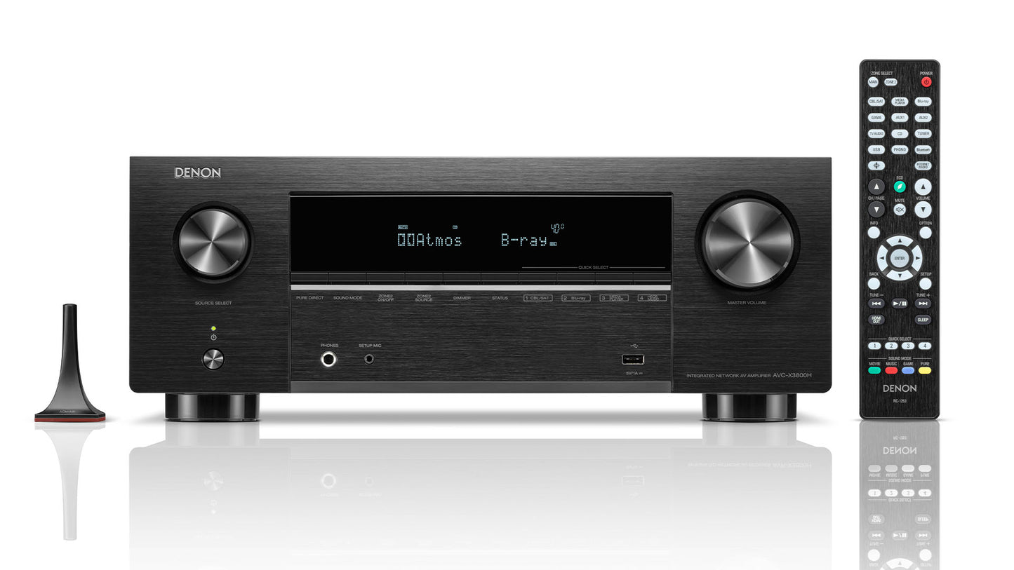 Denon AVC-X3800H 8K 9.4 Channel Receiver AVCX3800H