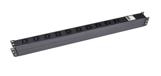 10 Outlet Vertical IEC C14 Input PDU