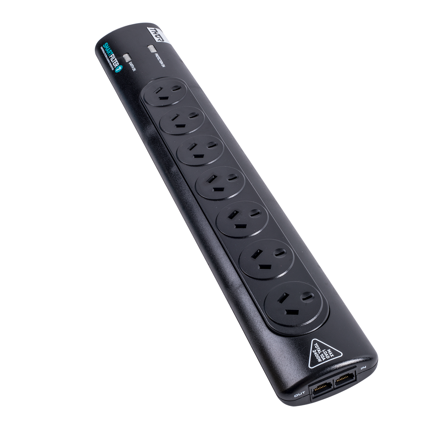 Surge Protector with Better Filtration 7 Way D1/45B