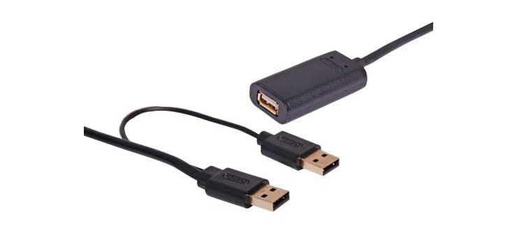 USB 2.0 Active Extension Cable With Booster 10m