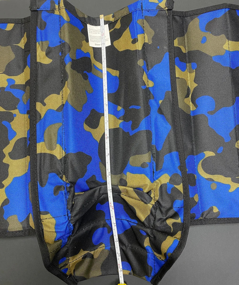 GAITERS Snake Leg Protection XL Blue Camo 126016