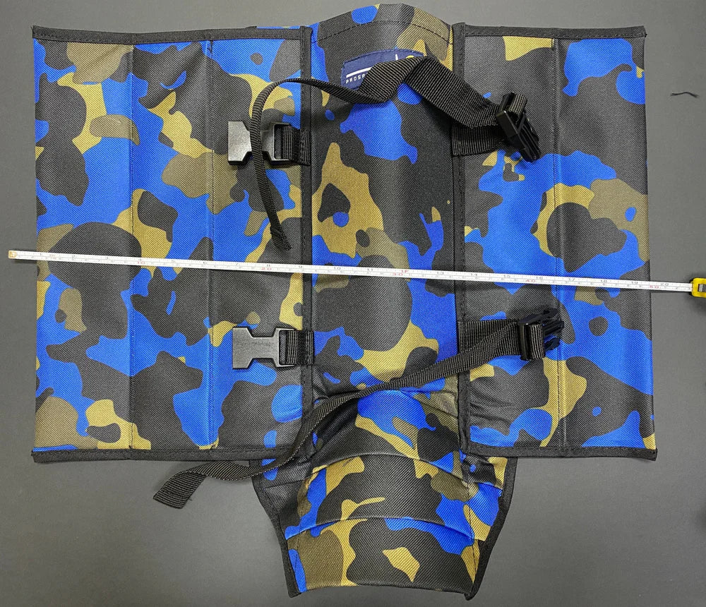 GAITERS Snake Leg Protection XL Blue Camo 126016