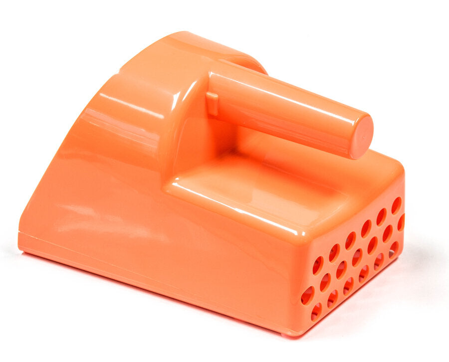 Sand Scoop 8.5" Hand Held Plastic - Orange SQ0259370