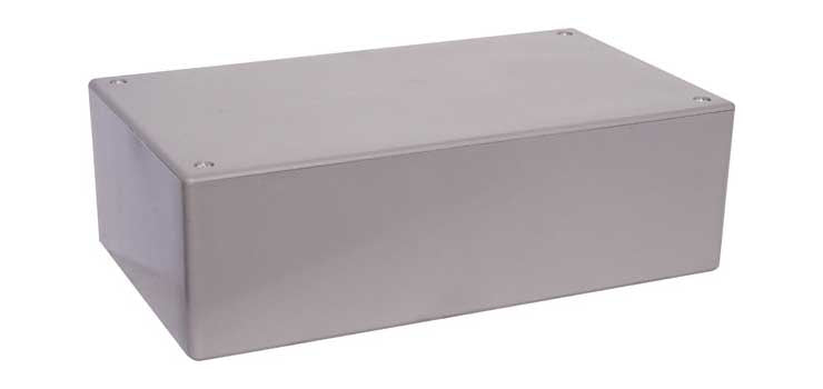 UB2 (197Lx112Wx63Hmm) Grey ABS Jiffy Box
