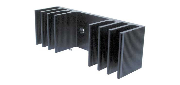 84 x 24 x 28mm Low Profile TO-3P PCB Mount Heatsink