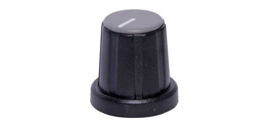 18mm Grey Cap D Shaft Plastic Knob