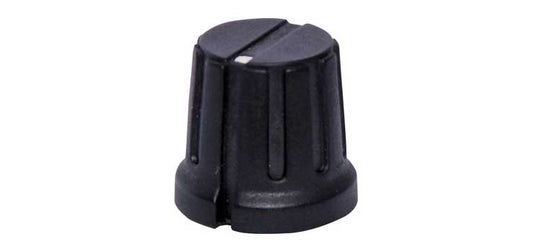 15mm Black 18T Spline PVC Knob