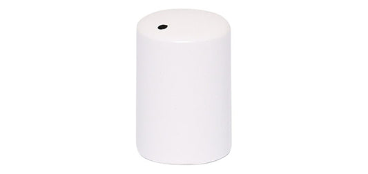 11mm White Aluminium 18T Spline Knob