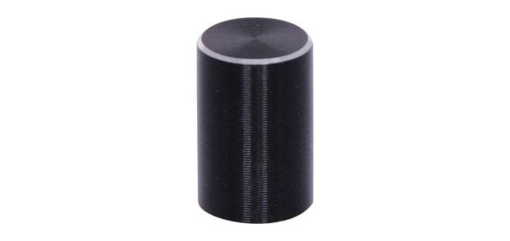 10.5mm Black Aluminium Knob For S1510