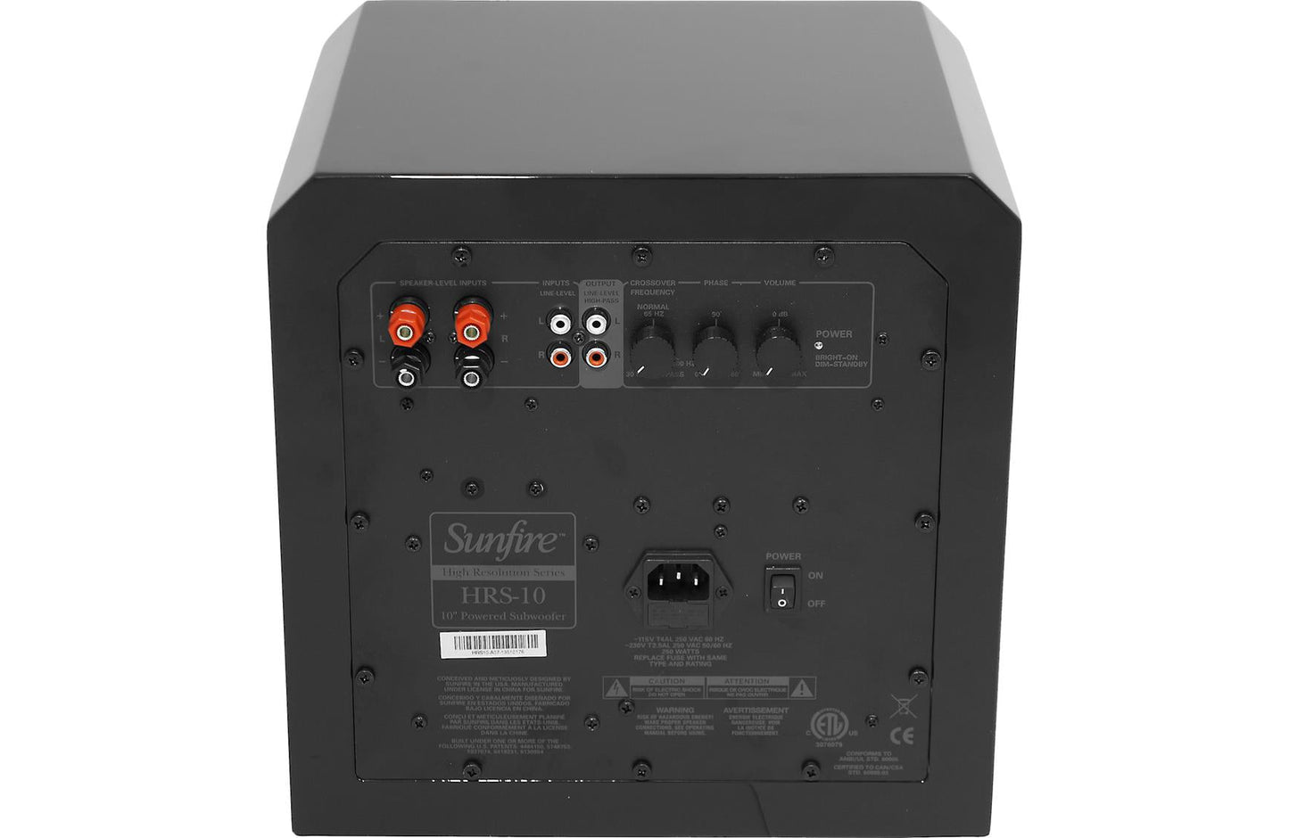Sunfire HRS-10 Powered Subwoofer HRS10