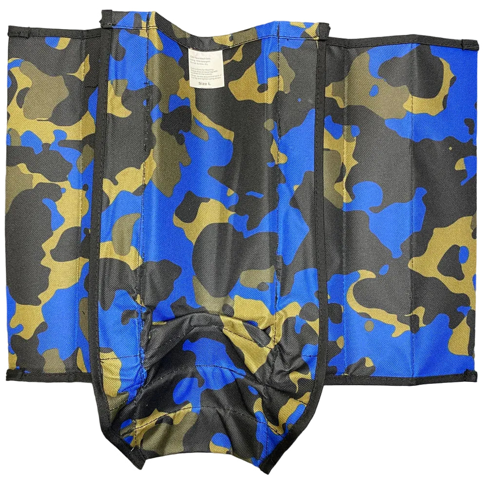 GAITERS Snake Leg Protection L Blue Camo 124001
