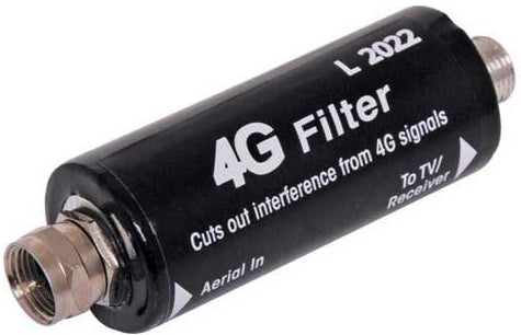 4G LTE TV AntennaF Type Signal Filter