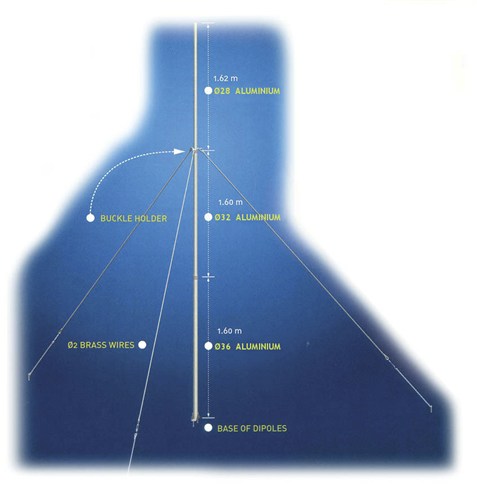 Telescopic Antenna Mast LT3202
