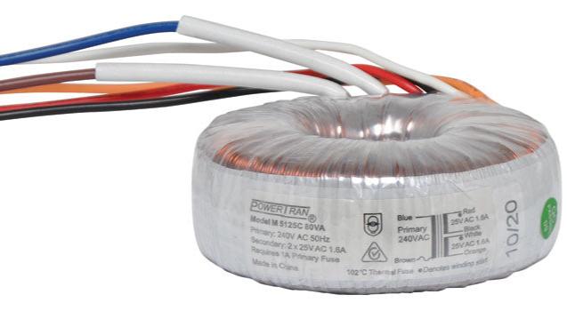 25 + 25 80VA Toroidal Transformer
