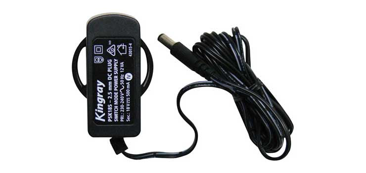 18VDC 500mA Appliance Power Supply Adapter