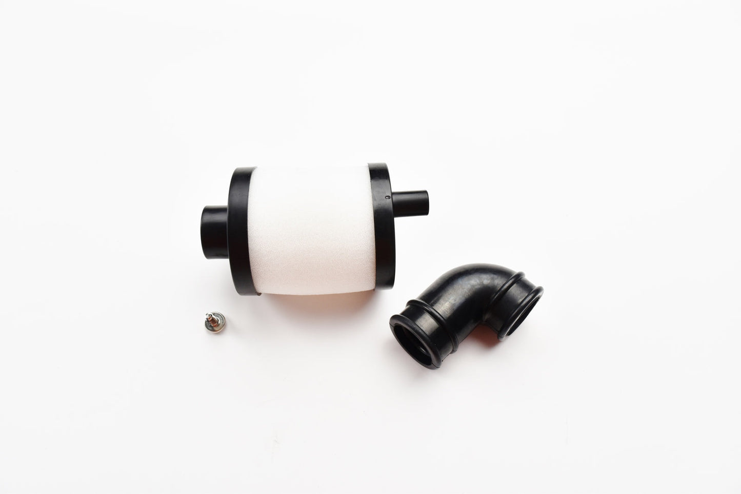 C.Y. 1/8 Air Filter (Black ) + Short Black elbow MY5014-1S