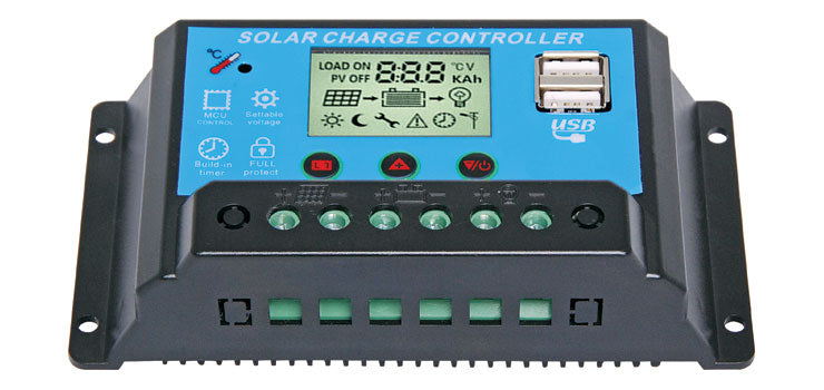 12/24V 20A PWM Solar Charge Controller With USB