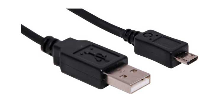 1.5m A Male to Micro B Male USB 2.0 Cable