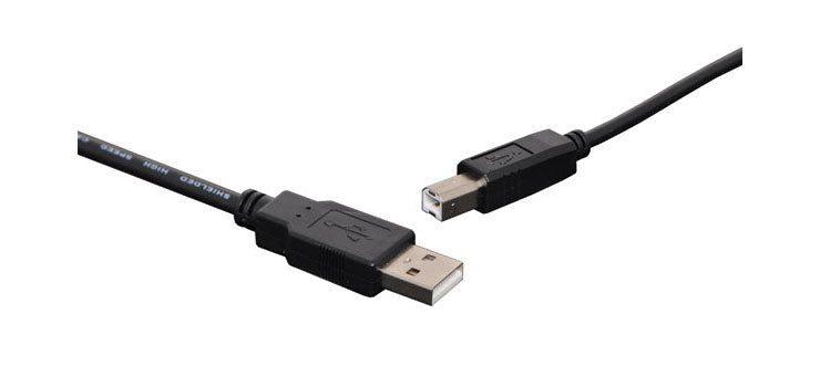 1.5m A Male to B Male USB 2.0 Cable