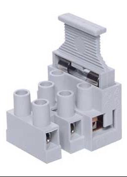 3 Way Fused 13A 450V Terminal Block