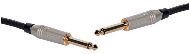 3m 6.35mm Mono Male to Male Plug Cable