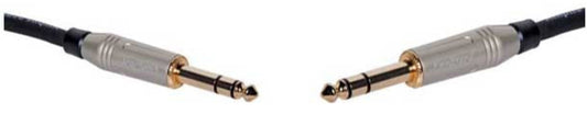 1m Balanced 6.35mm Jack TRS Male to Male Cable