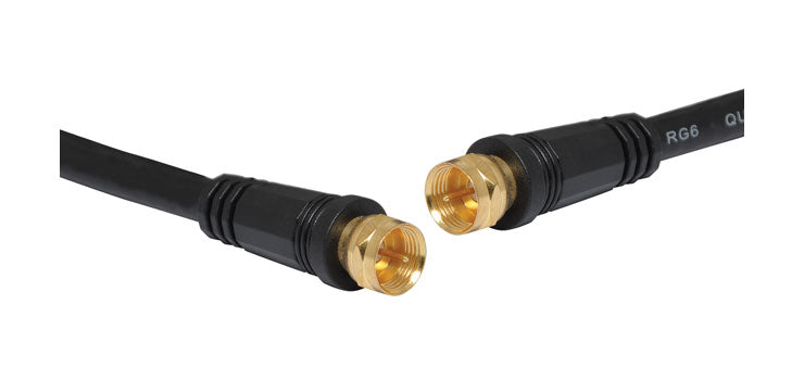 1.5m F Connector Male to Male RG-6 Cable