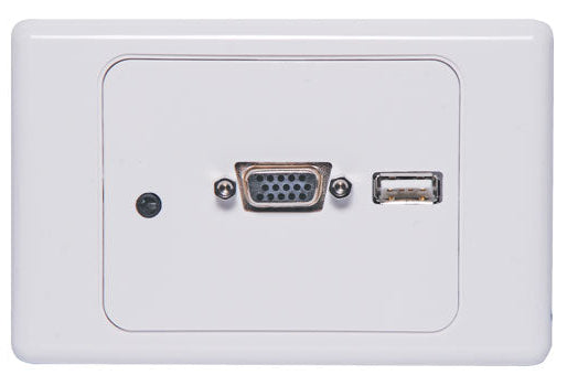 VGA / USB Plug Connection Clipsal 2000 Wallplate