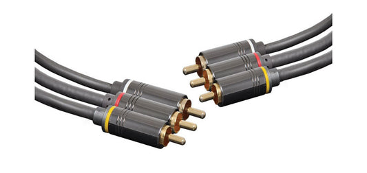 3m Composite AV 3 RCA Male to 3 RCA Male Cable