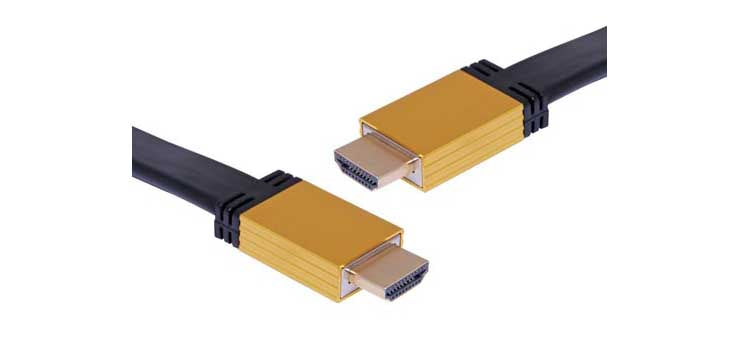 5m Flat High Speed HDMI with Ethernet Cable