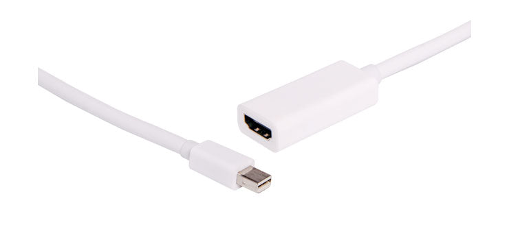 20cm Mini DisplayPort Male to HDMI Female Lead