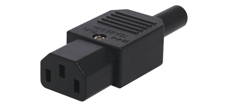 Mains Plug C13 Female Line 10A IEC