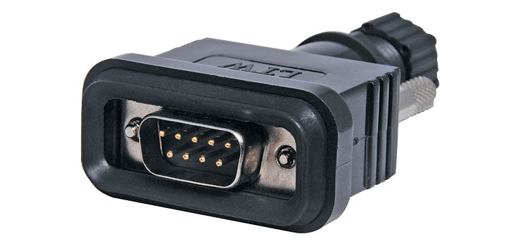 DE9 Male Line IP67 Rated
