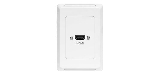 Single HDMI Vertical Wallplate With Flyleads - Clipsal Pro
