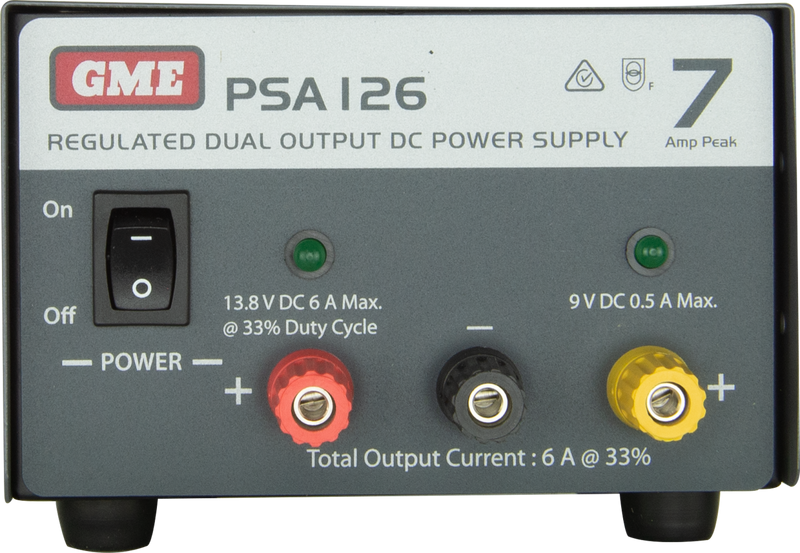 GME Regulated Power Supply (7 Amp Peak) PSA126